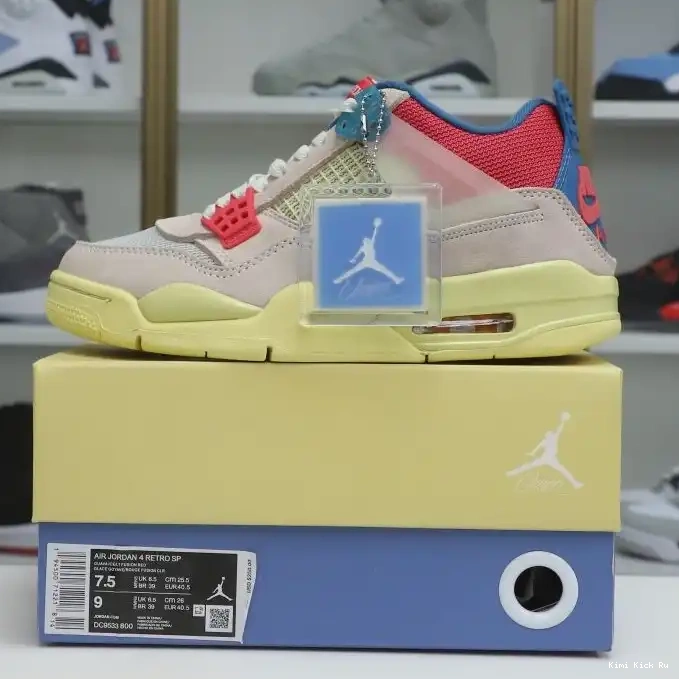 RETRO AIR ICE' Kimikick UNION JORDAN LA 'GUAVA X 4 0501